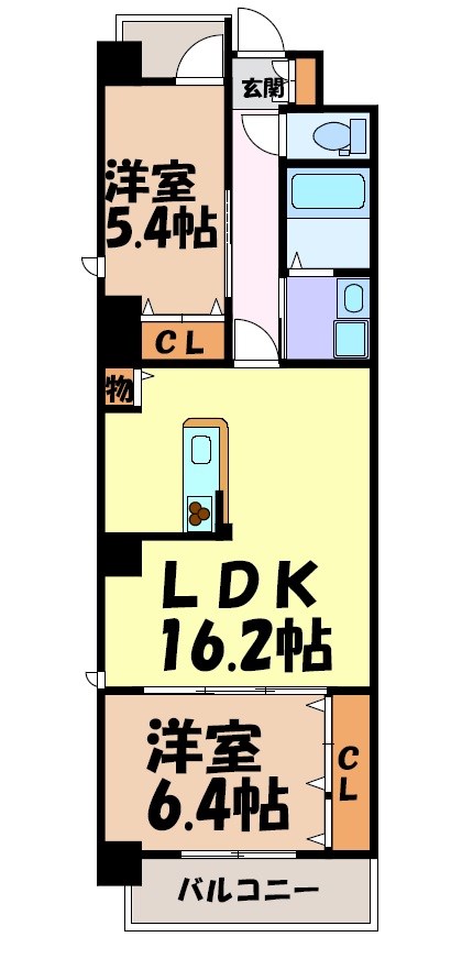 NR新栄 間取り図
