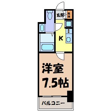リヴシティ栄参番館 間取り図