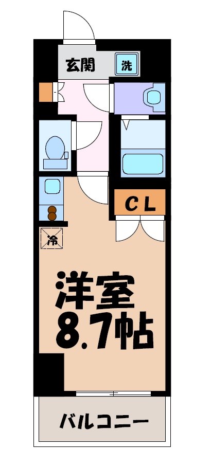 リヴシティ栄弐番館 間取り図