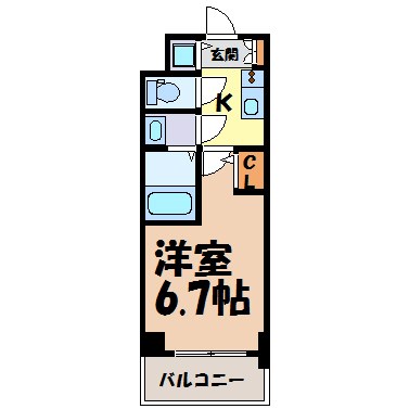 オーキッドレジデンス鶴舞 間取り