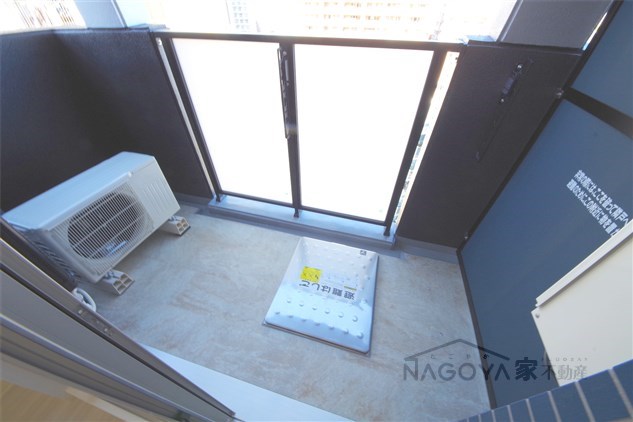 アステリ鶴舞テーセラ ベランダ