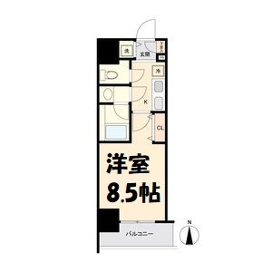 ブランシエスタ東別院 間取り図