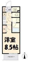 ブランシエスタ東別院 間取り図