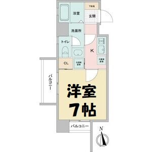 リエス鶴舞WEST TOWER 間取り