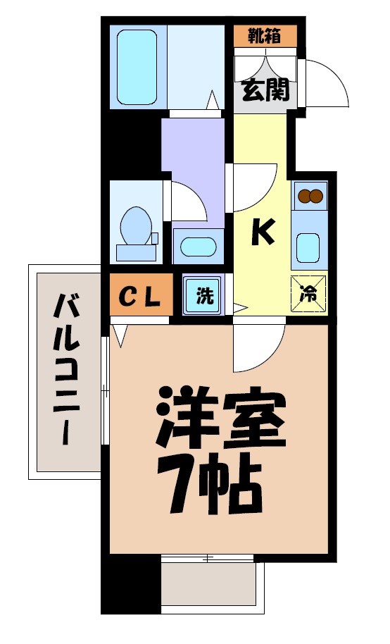 リエス鶴舞WEST TOWER 間取り