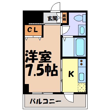 フロンティアタワー名駅南 間取り図