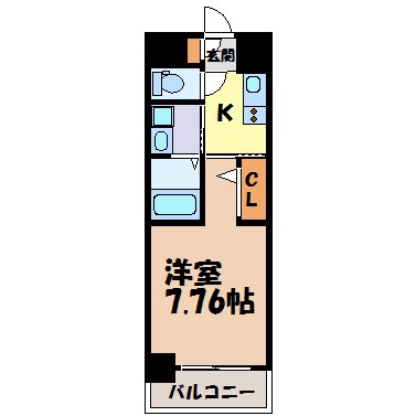 ArtizA東別院 間取り