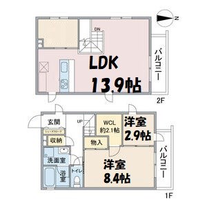 CELENEST浄心 間取り図