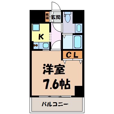 リベール名駅南 間取り図
