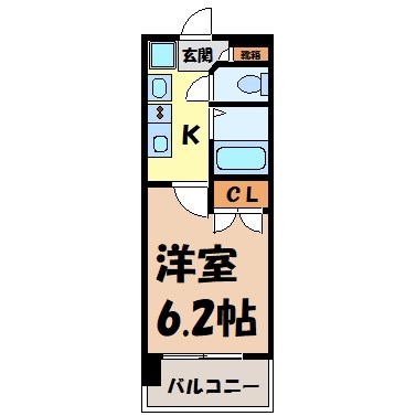 パルティール城西 間取り図