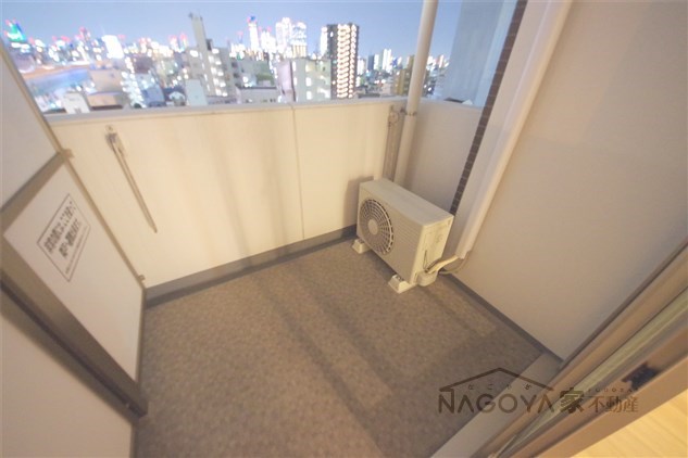 パルティール城西 ベランダ