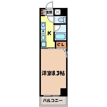 une semaine 間取り図