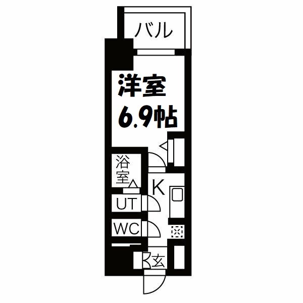 ファステート名古屋駅前ドリーム 間取り図