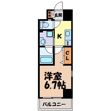 PULCHRA　OZONE 間取り図