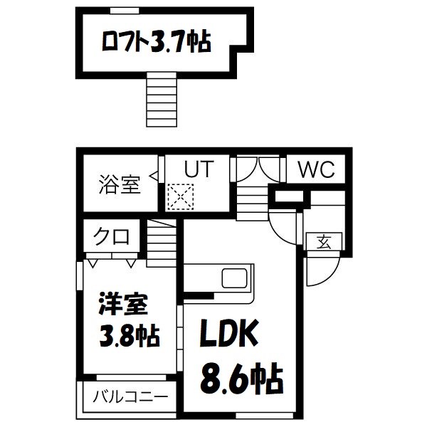 アークラヴィータ 間取り図