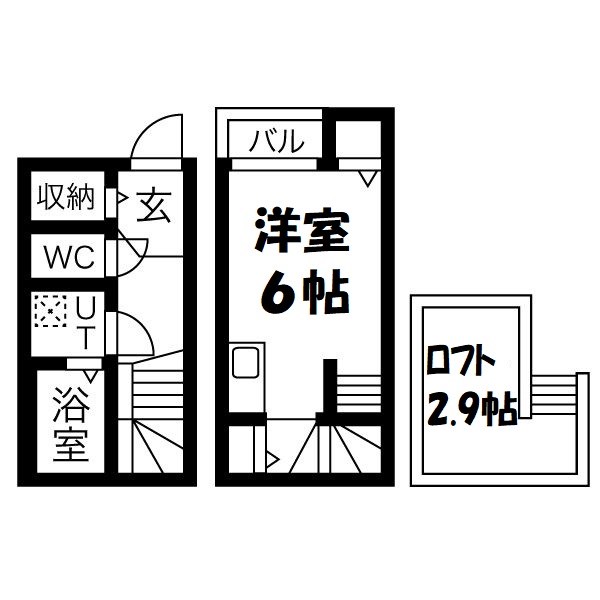 ルークス名古屋 間取り図