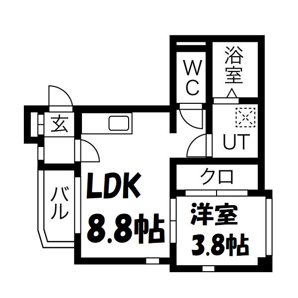 ラ・ナチュール大須 間取り図