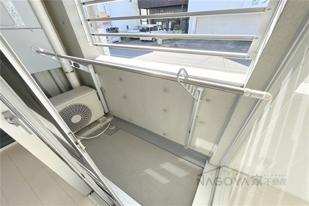 SPACE CUBE HONJIN ベランダ