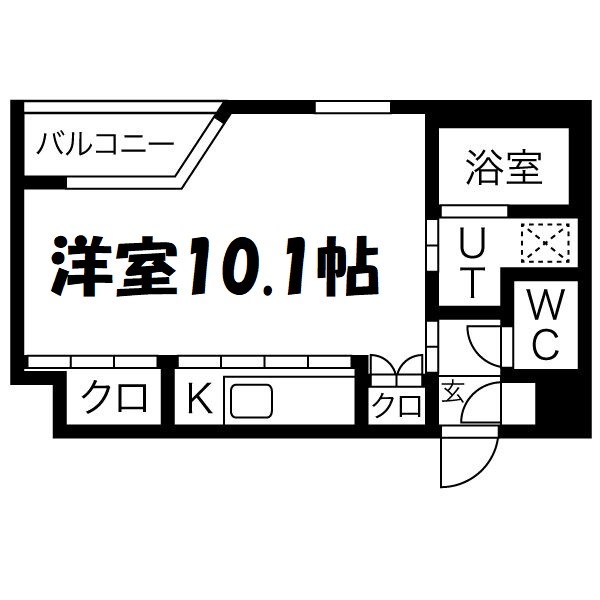SPACE CUBE HONJIN 間取り図