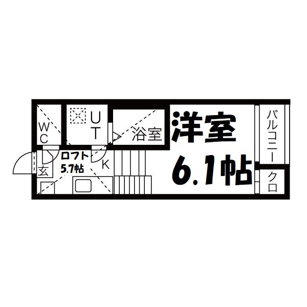 アジュール鶴舞 間取り図