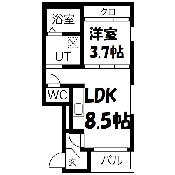 Jolie maison2 間取り図
