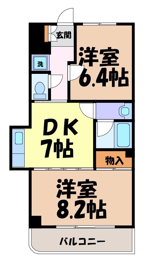 イマージュ池下 間取り図