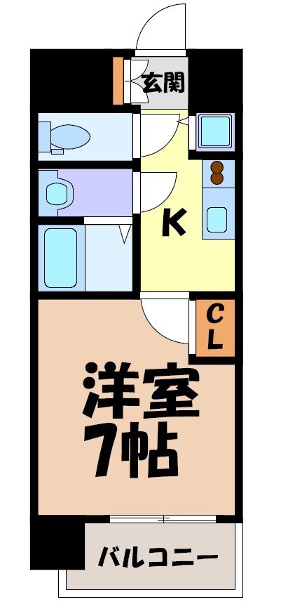 エスリード千種パークフロント 間取り図