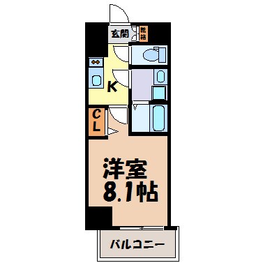 エスリード名古屋東別院 間取り図