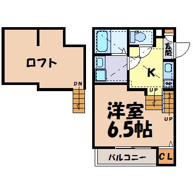 villetta吹上 間取り図