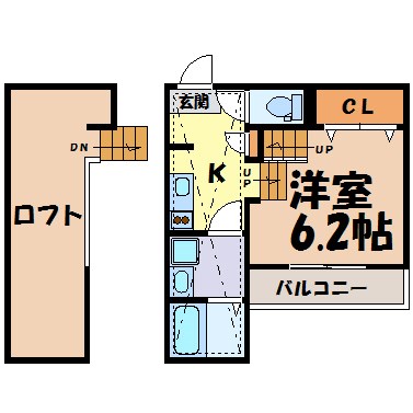 villetta吹上 間取り図