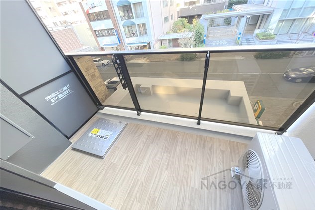 スリーアイランドタワー久屋大通 ベランダ