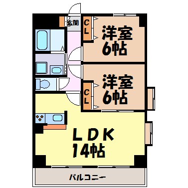 Viare　Nord 間取り図