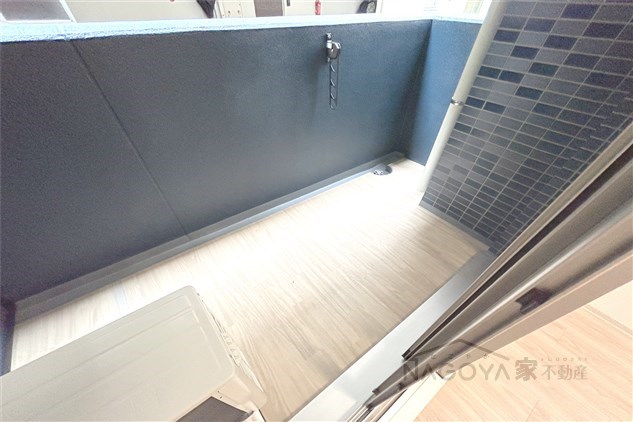 プレサンス上前津エレスタ ベランダ