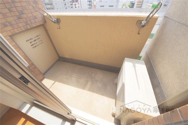 プレサンス名古屋駅前アクシス ベランダ