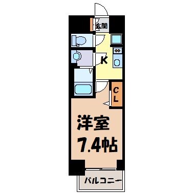 プレサンス桜通ベルノ 間取り