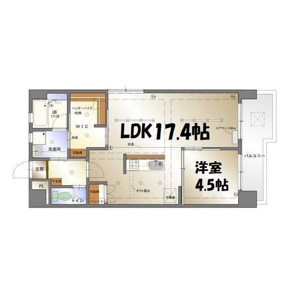 矢野マンション 間取り図
