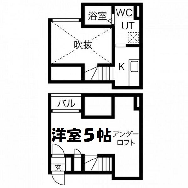 IL Mago Tsurumai 間取り図