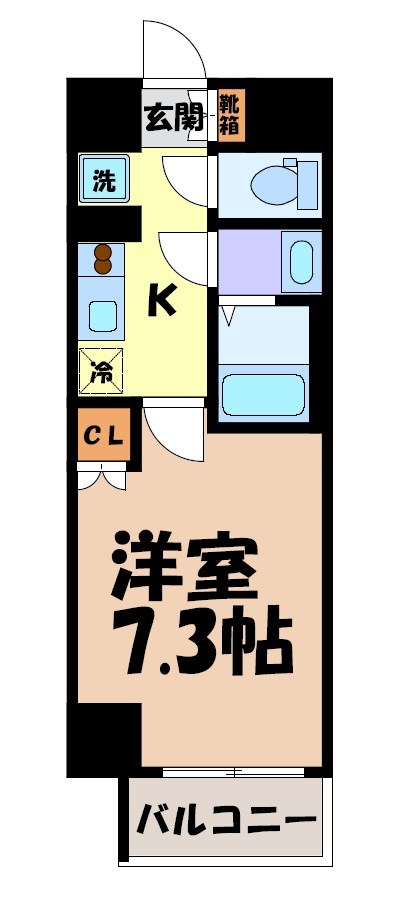 リヴシティ栄弐番館 間取り