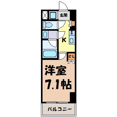 リヴシティ栄弐番館 間取り図