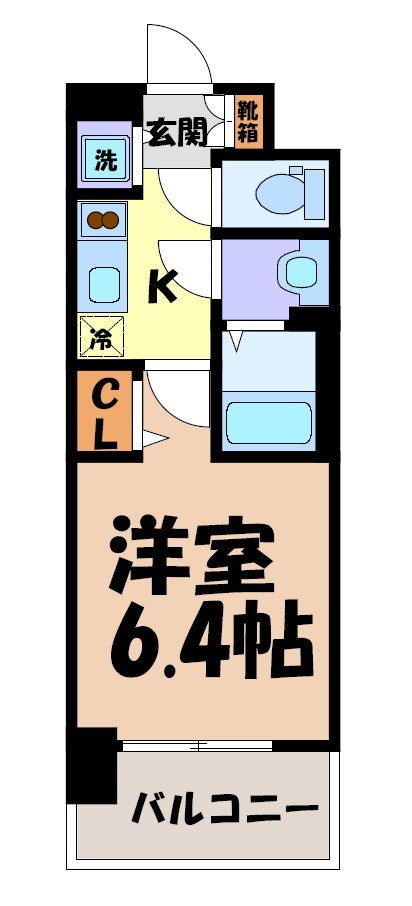 エスリード上前津LIVIA 間取り図