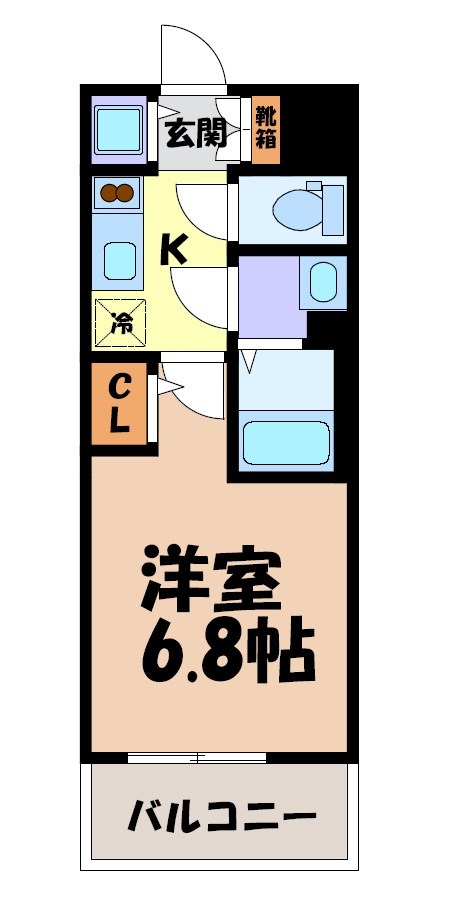 エスリード上前津LIVIA 間取り図