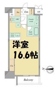 グラヴィス鶴舞 間取り図