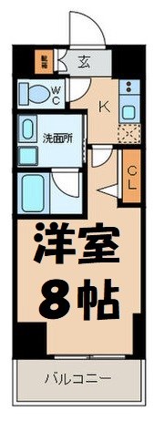 プレミアム大須 間取り図