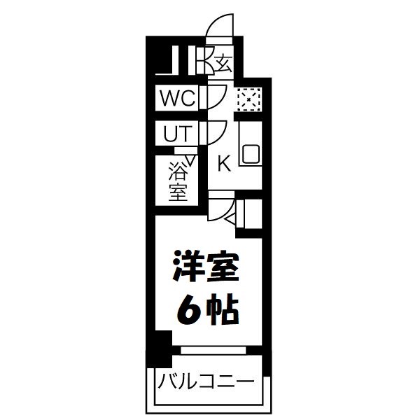 メイクス今池02 間取り図