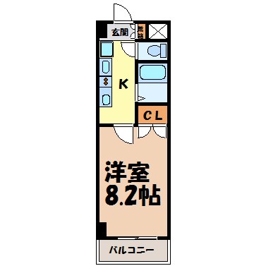 プログレッソ鶴舞 間取り図