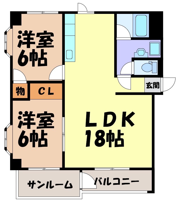 ツインクルガーデン 間取り図