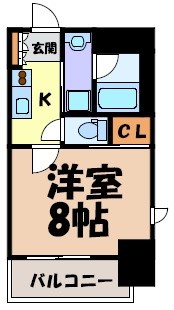 レジデンス新栄スクエア 間取り図