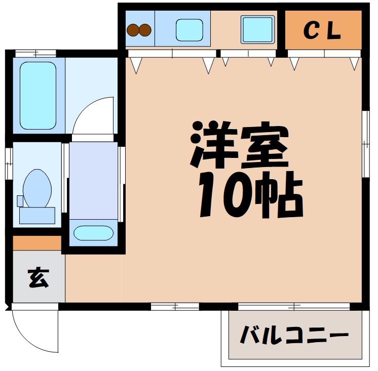 ボンヌール川名 間取り図
