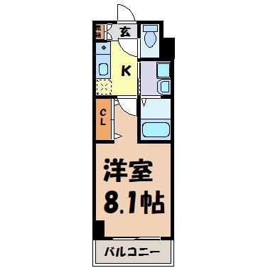 ＡＨマンション泉 間取り図