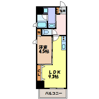シャルール 間取り図